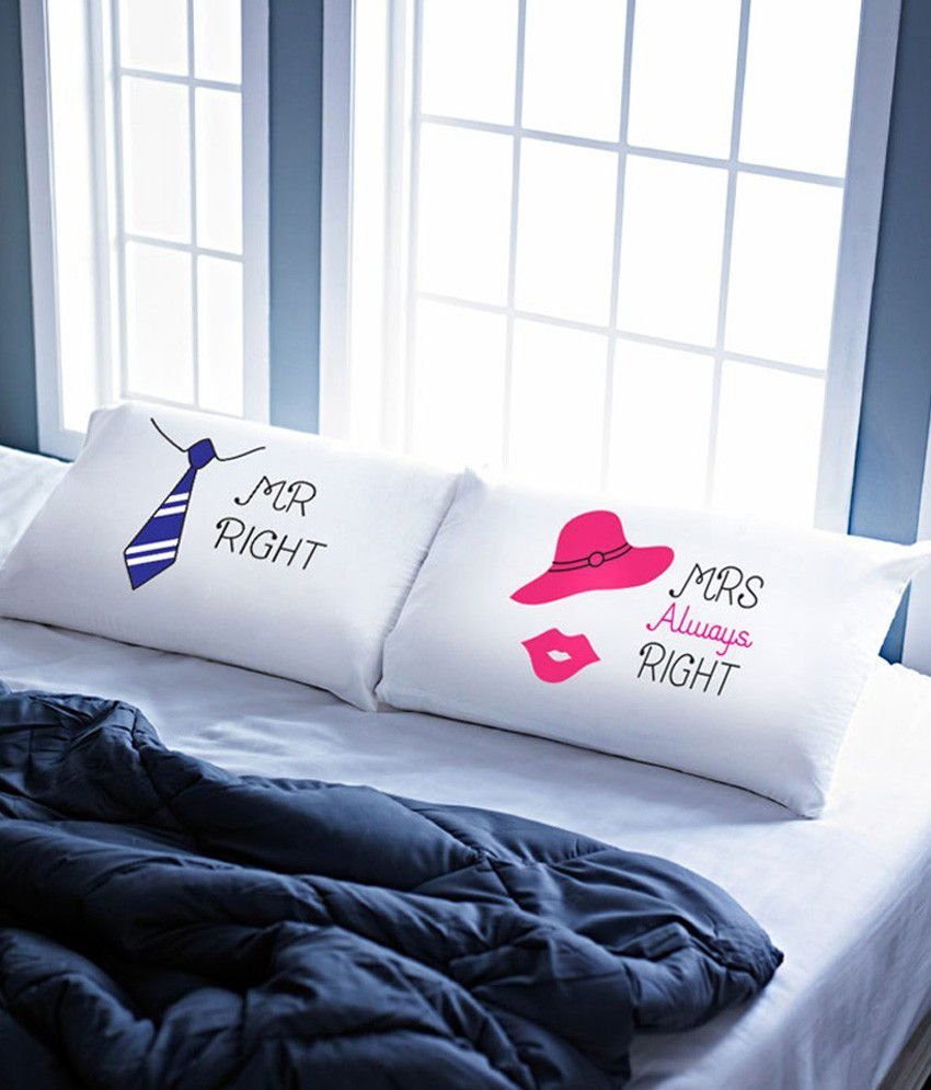 Paris White Cotton Pillow Cove