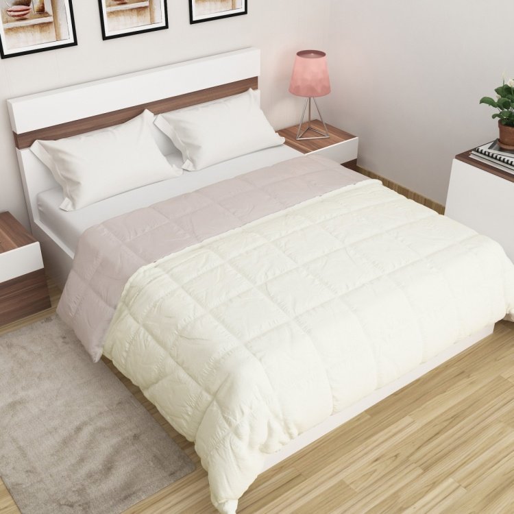 Reversible Double-Bed Quilt Blanket