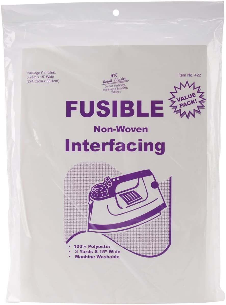 HTC 422 Fusible Non-Woven Interfacing, 15-Inch by 3-Yard